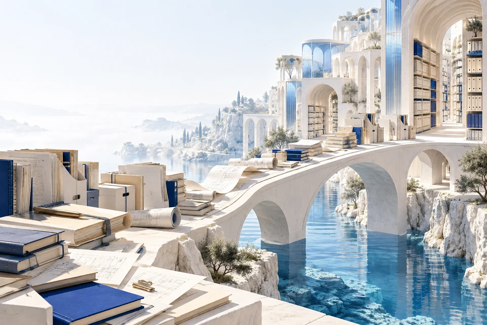 Conceptual architectural landscape for import