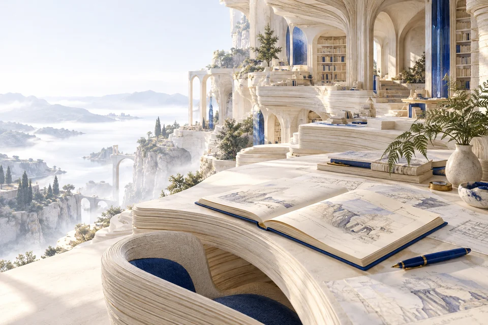 Conceptual architectural landscape for features: notes