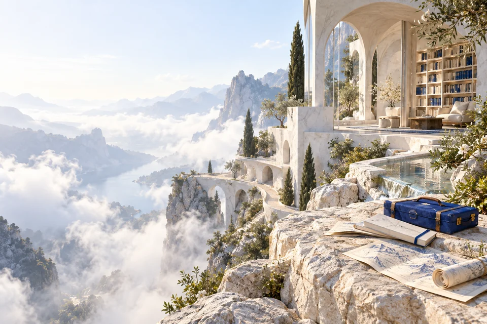 Conceptual architectural landscape for features: offline